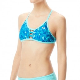 TYR Women's Starhex Pacific Tieback Bikini Top at
